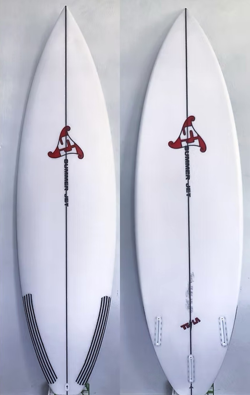 5'10 SummerJet Tesla (.5) 19.75 x 2.5 32.9L
